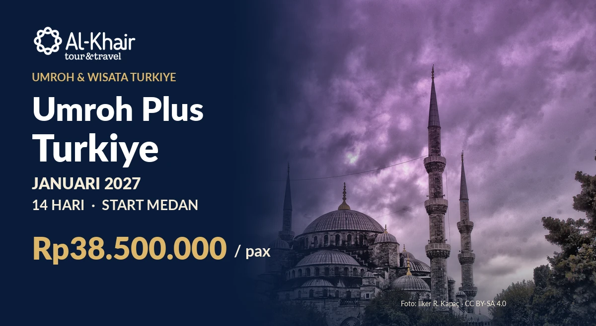 Umroh Plus Turkiye — Januari 2027
